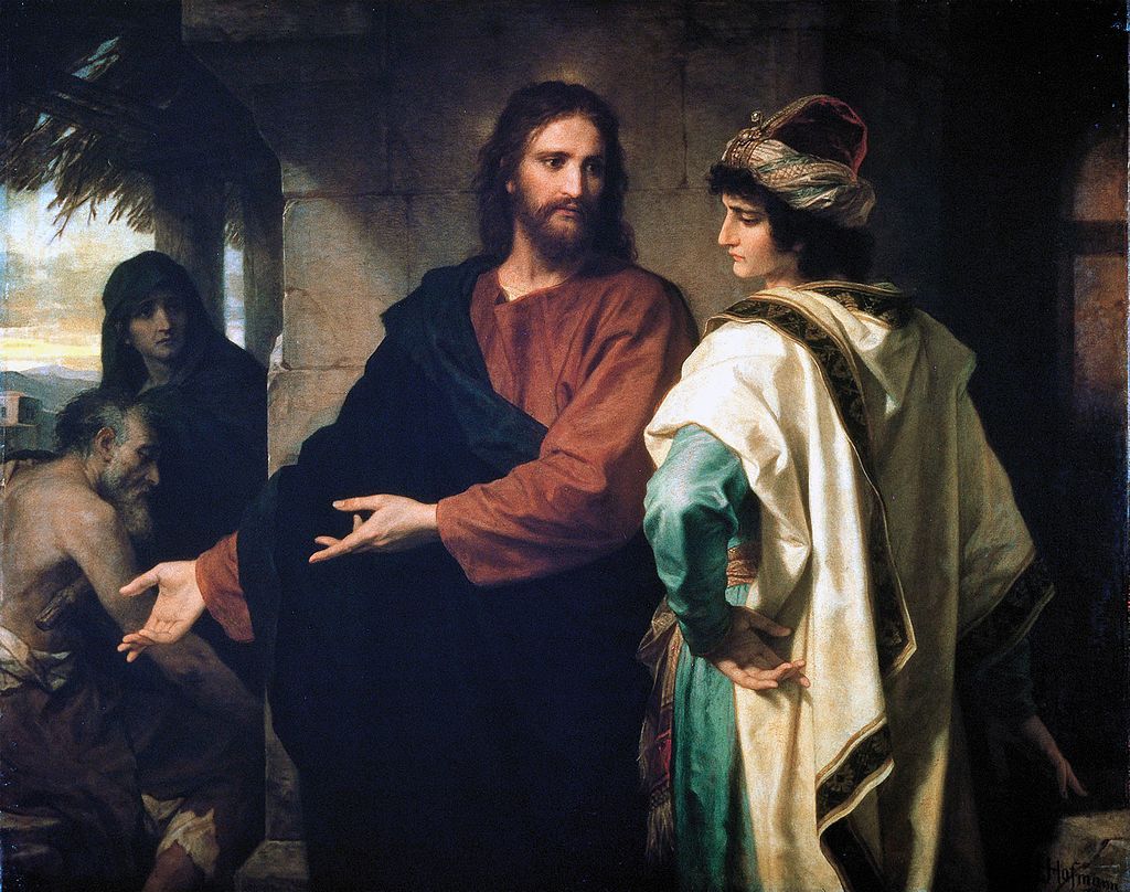 Jésus et l'homme riche